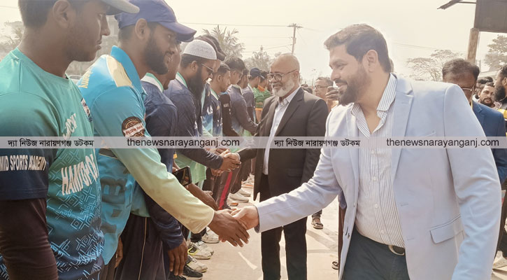 রূপগঞ্জে শহীদ জিয়া স্মৃতি ক্রিকেট টুর্নামেন্টের উদ্বোধন