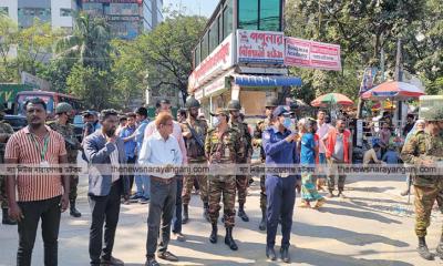 শহরে ২৭টি যানবাহন জব্দ, ১ লাখ ২৪ হাজার টাকা জরিমানা